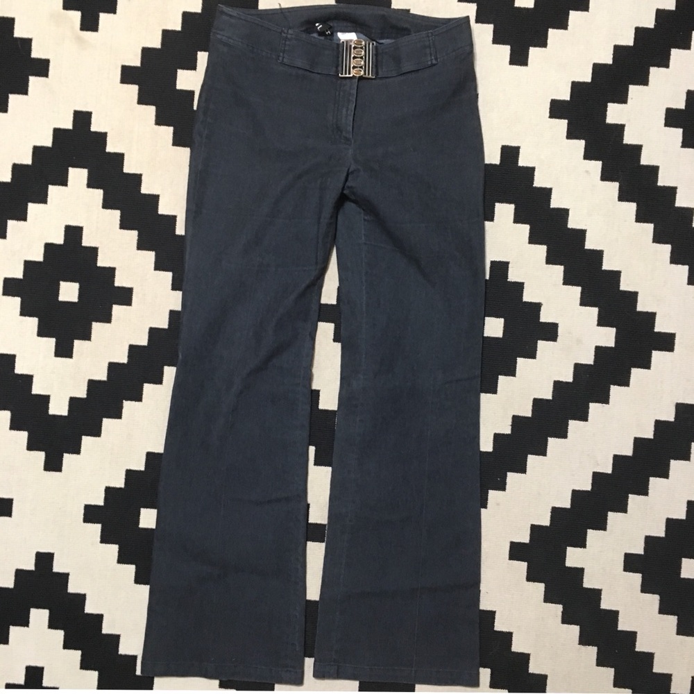 Vintage H&M denim flare trouser snug low rise